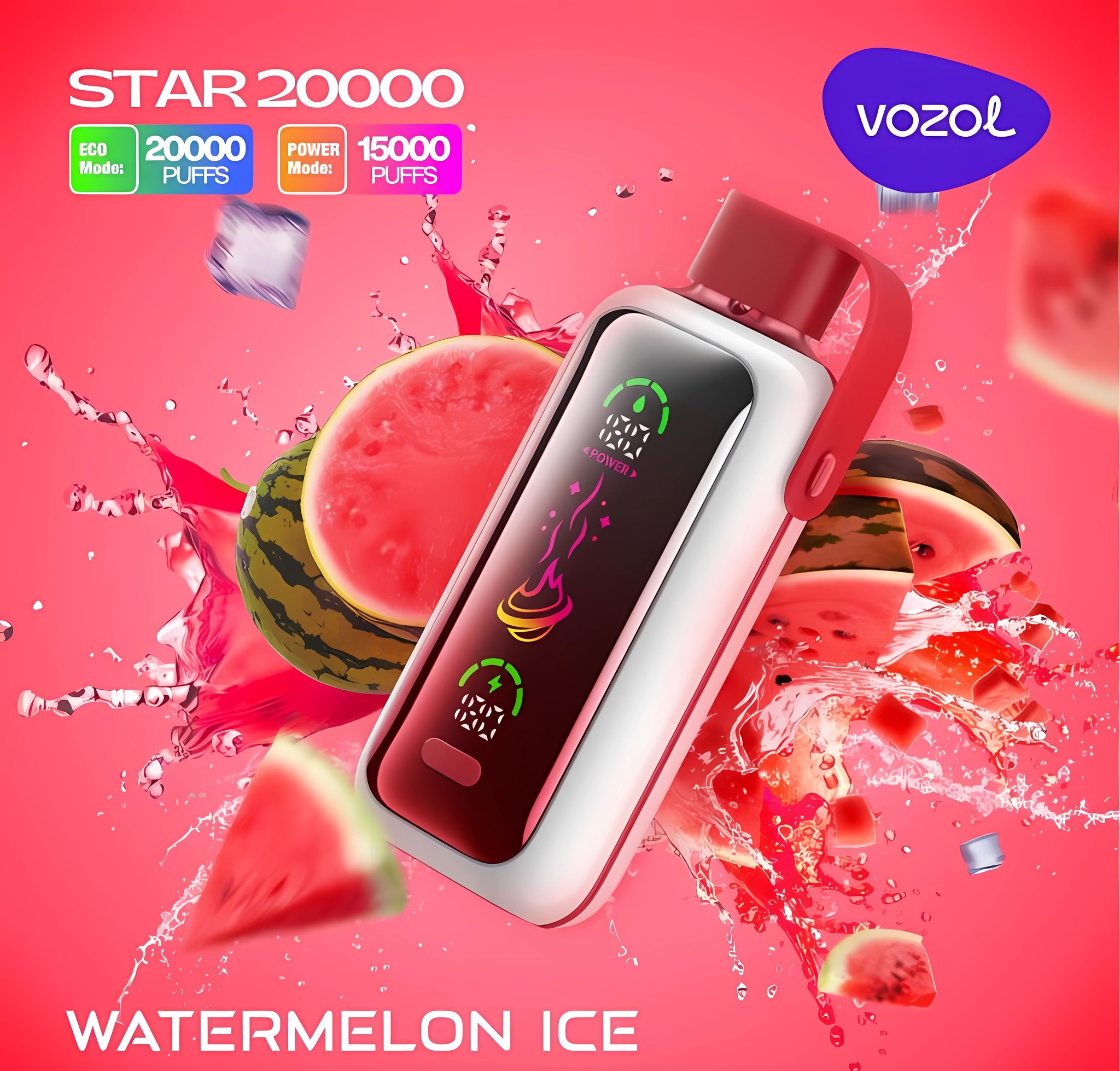 VOZOL STAR 26000/20000 англ. ORIGINAL (Double apple ice)