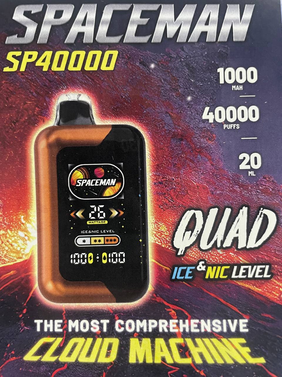 Spaceman Sp 40000 original (Яблока груша)