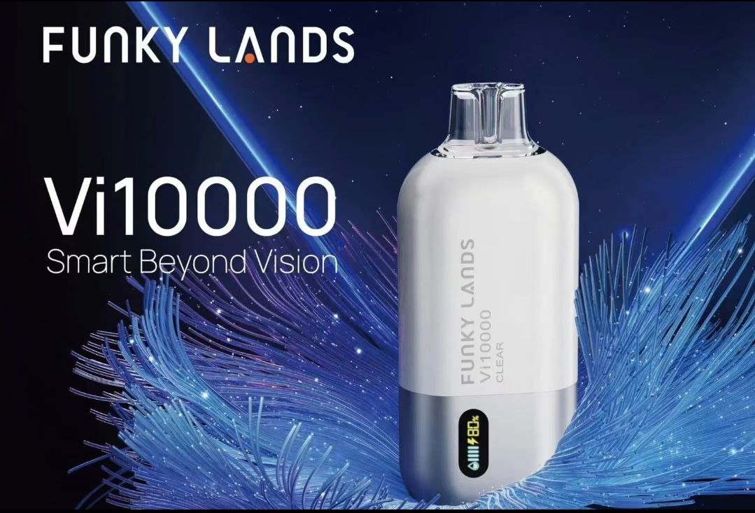 FUNKY LANDS Vi 10000 русс. ORIGINAL (Малиновая сахарная вата)